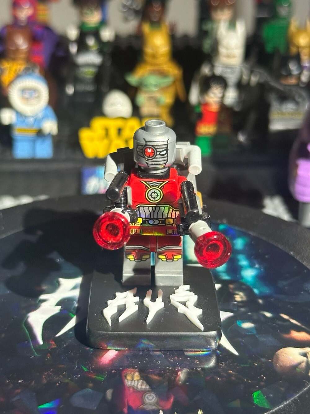 LEGO Deadshot Minifigure DC Comics Super Heroes 76053 Exclusive Mini Figure